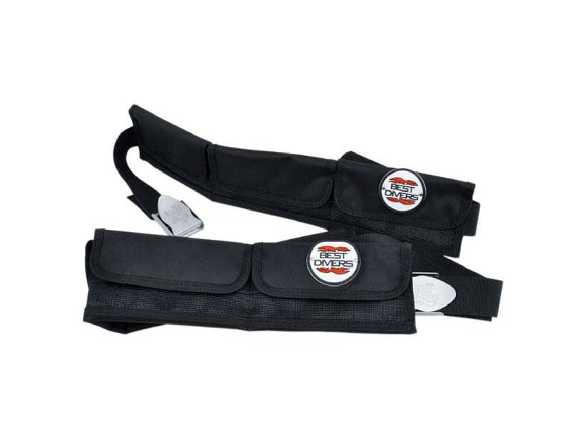 Pocket Weight Belt Preto Mbest Divers