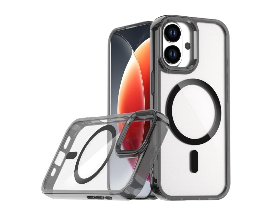 Capa Transparente Para Iphone 17 Com Magsafe E Design Magnético.