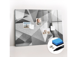 Quadro Magnético Abstração 3d Para O Corredor Espelharte (100x70 Cm)