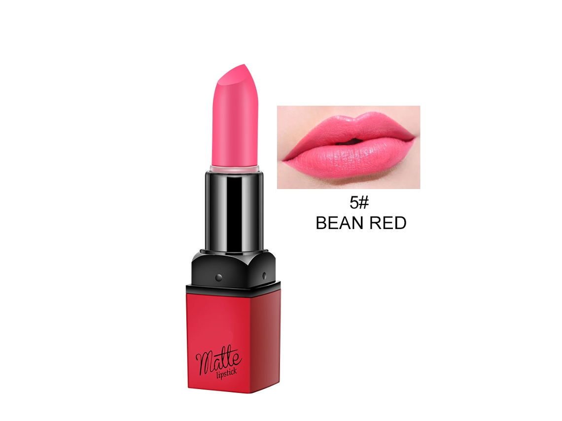 Pintalabios Rectangular Mist Matte Hidratante De Larga Duración Maquillaje 5