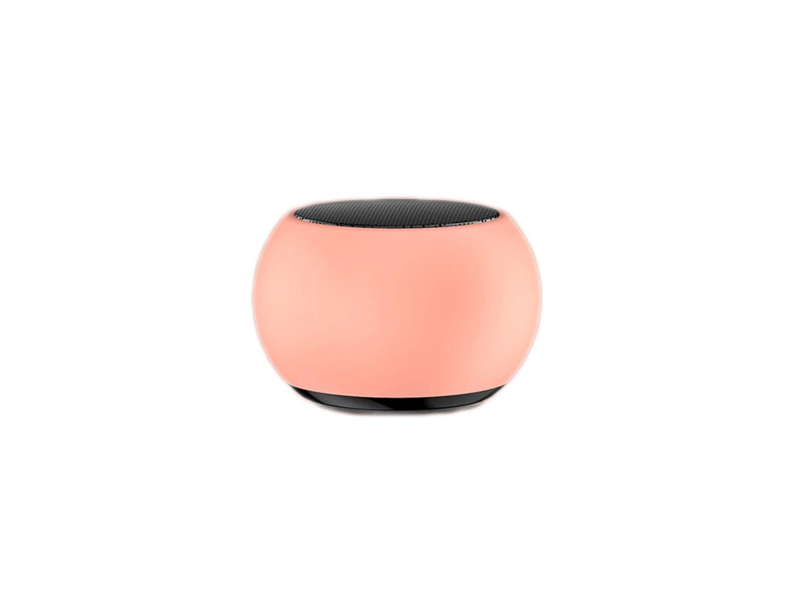 Mini caixa de som Bluetooth rosa, envio em 24h, nova