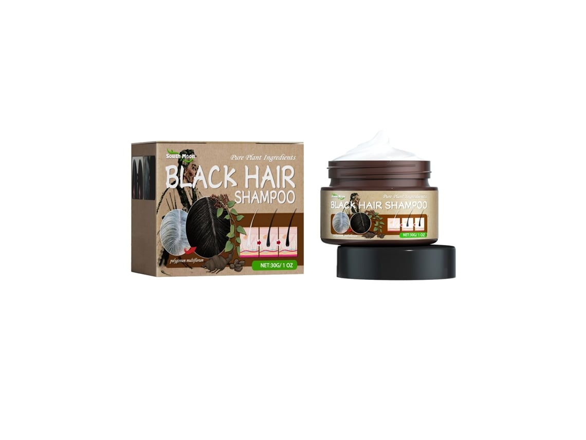 Shampoo Polygonum Multiflorum Cabelo Branco para Preto
