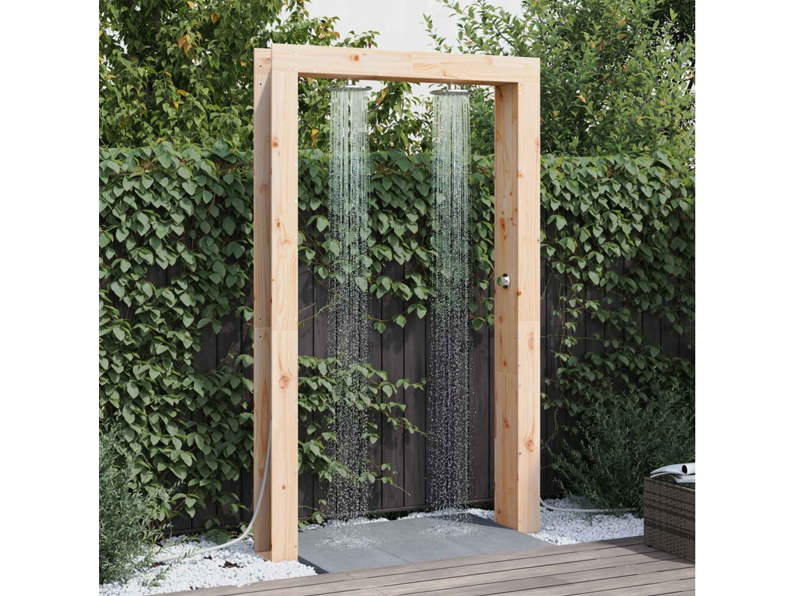 Vidaxl Chuveiro Externo 226 Cm Natural