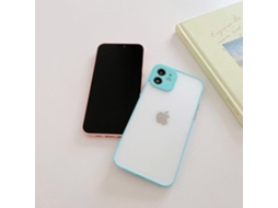 Capa Milky Redmi Note 10 5G e Poco M3 Pro Flexível Silicone Azul