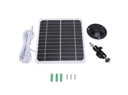 Painel Solar de Parede 20w 5v Ip68 Monocristalino | S/MARCA