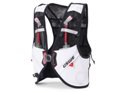 Colete Hidratação Pace Trail Running 8L Branco Luswe
