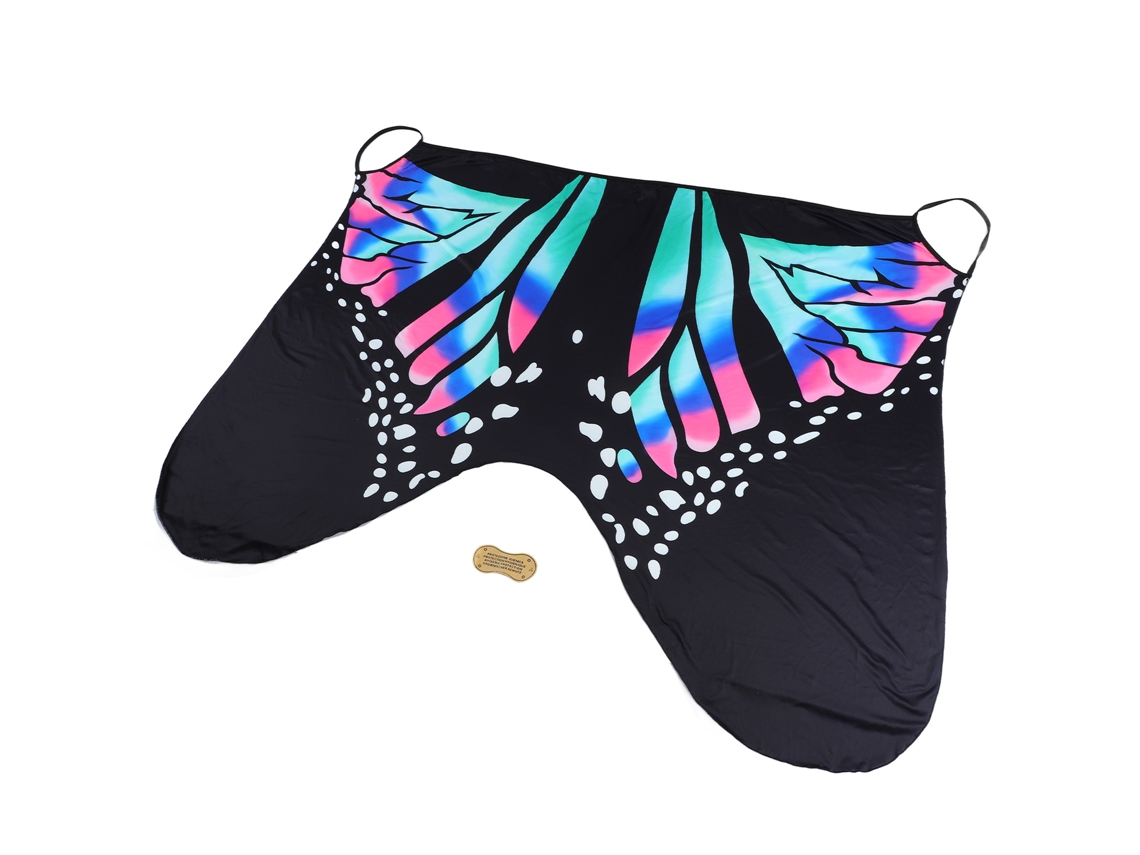 Capa de Bikini com Padrão de Borboleta, Praia, Confortável, Estilosa, Azul S/MARCA