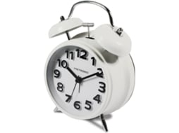 Relógio Despertador METRONIC Vintage Branco