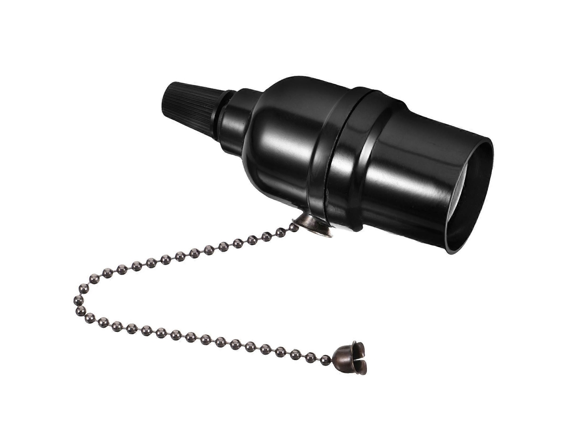 Suporte De Soquete E26 Com Interruptor De Puxar Para Luminária De Teto