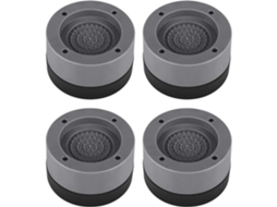 4 almofadas anti-vibração almofadas de pé máquina de lavar roupa universal pés estabilizador pedestal, choques para máquina de lavar roupa