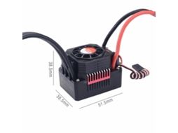 Motor Brushless Surpass Hobby Kk 3650 4500kv 60a Esc Brushless 6kg com Engrenagens Metálicas Peças para Carro Rc MDUG