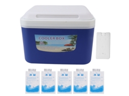 Caixa Térmica Portátil De 5l Para Insulina, Refrigerador Para Casa, Acampamento, Refrigerador Portátil Para Alimentos, Azul