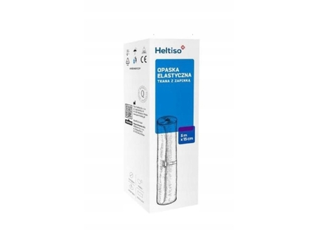 Fita Elástica Tecida Heltiso Com Fecho 5m X 15cm, 1 Unidade Medicinae