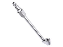 Bomba De Ar Para Pneus De Carro E Caminhão, Com Bico De Travamento E Cabeças Duplas De 1/4" -sy!