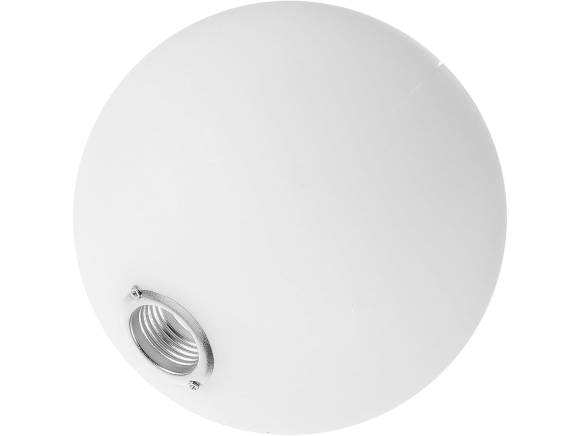 Lustre De Bola Para Soquete G9, Conector De Rosca, Acrílico Branco, 1 Peça, Para Luminária De Bola