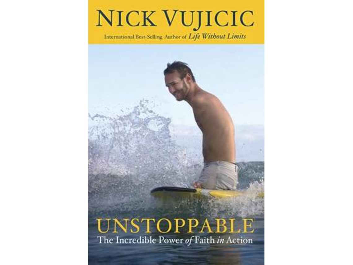 Livro Unstoppable de Nick Vujicic (Inglês)