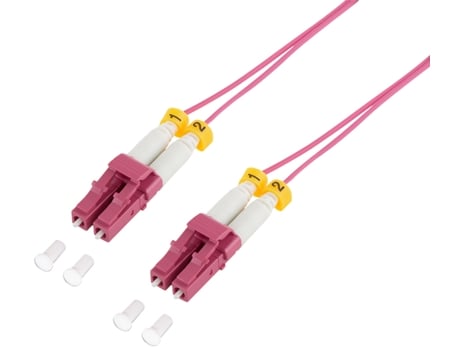 Cabo Patch de Fibra Óptica Logilink 2X Lc Duplex Om4 Fino 3 0 M LOGILINK PROFESSIONAL