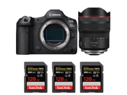Eos R5 Mark Ii + Rf 10 20mm F/4 L Is Stm + 3 Sandisk 128gb Uhs ii 300mb/s + Ebook “20 Dicas para Fotos Que Impressionam” CANON