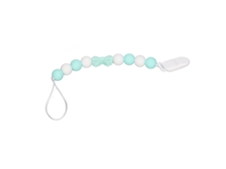 Mali gravata de Personagem Animado Silicone Chupeta Clip Brinquedo de Dentes Bebê Verde Menta