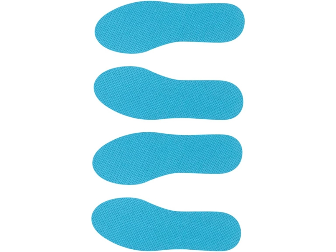 Palmilhas Infantis Acolchoadas De Dupla Face Packove, Tamanho Ajustável De 26a 36, 2 Pares, Espuma Azul, Proteção Para O
