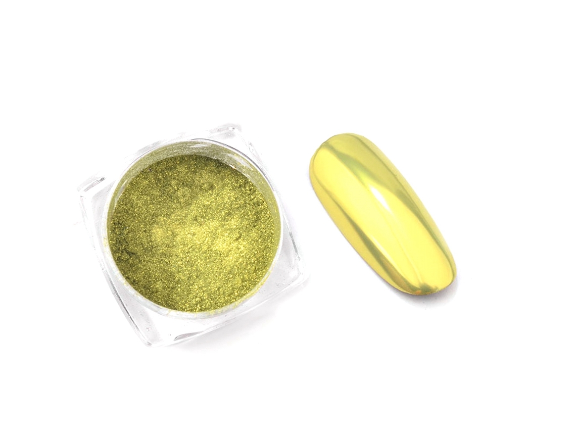Pó De Espelho Brilhante Para Unhas Decoração Diy Glitter Pó De Unhas (jcb02)