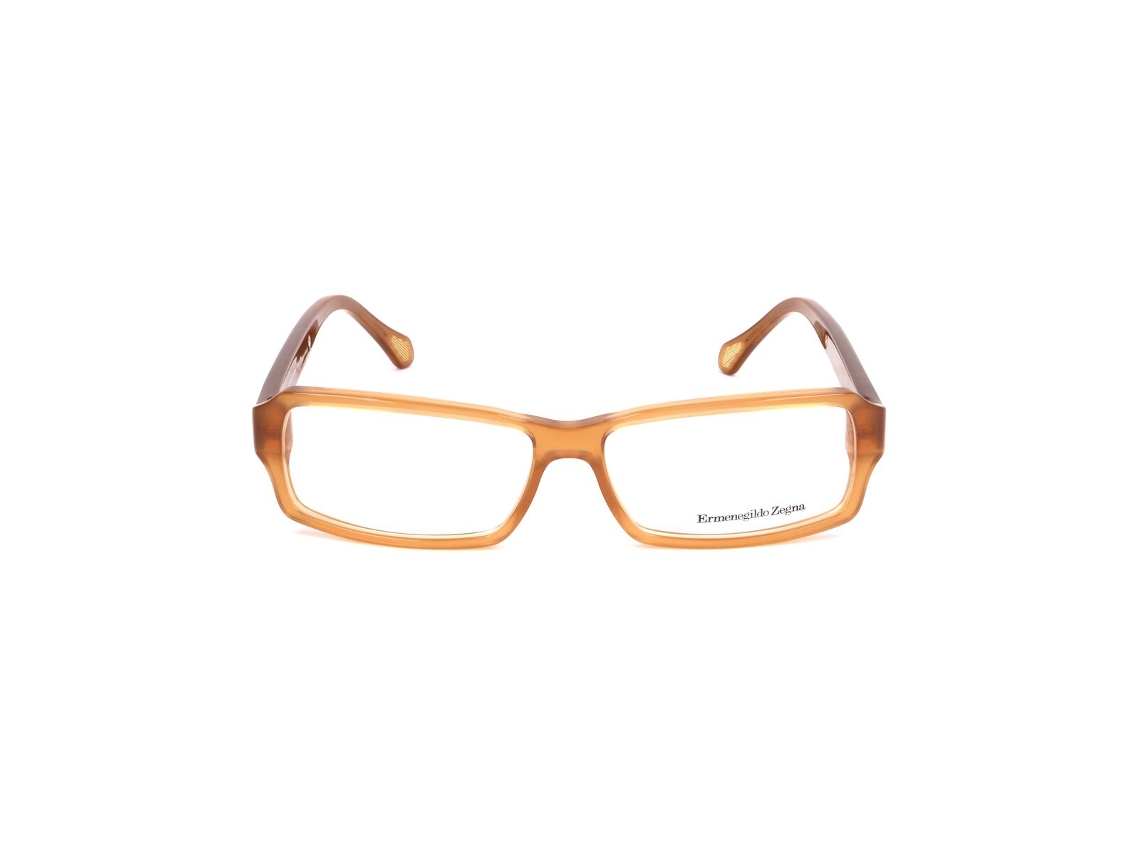 Armação de Óculos Homem Ermenegildo Zegna Vz3556-0T91 Ø 56 Mm Castanho