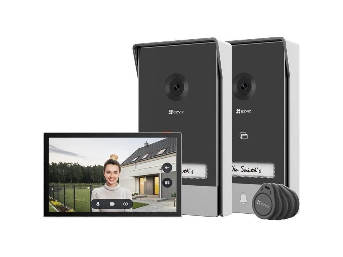 Video Porteiro EZVIZ HP7 2-Entry Kit