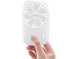 Mini Ventilador Portátil Lalamoli, Potente, Recarregável Por Usb, Adequado Para Adultos E Crianças, Escritório Em Casa, Viagens Ao Ar Livre Branco