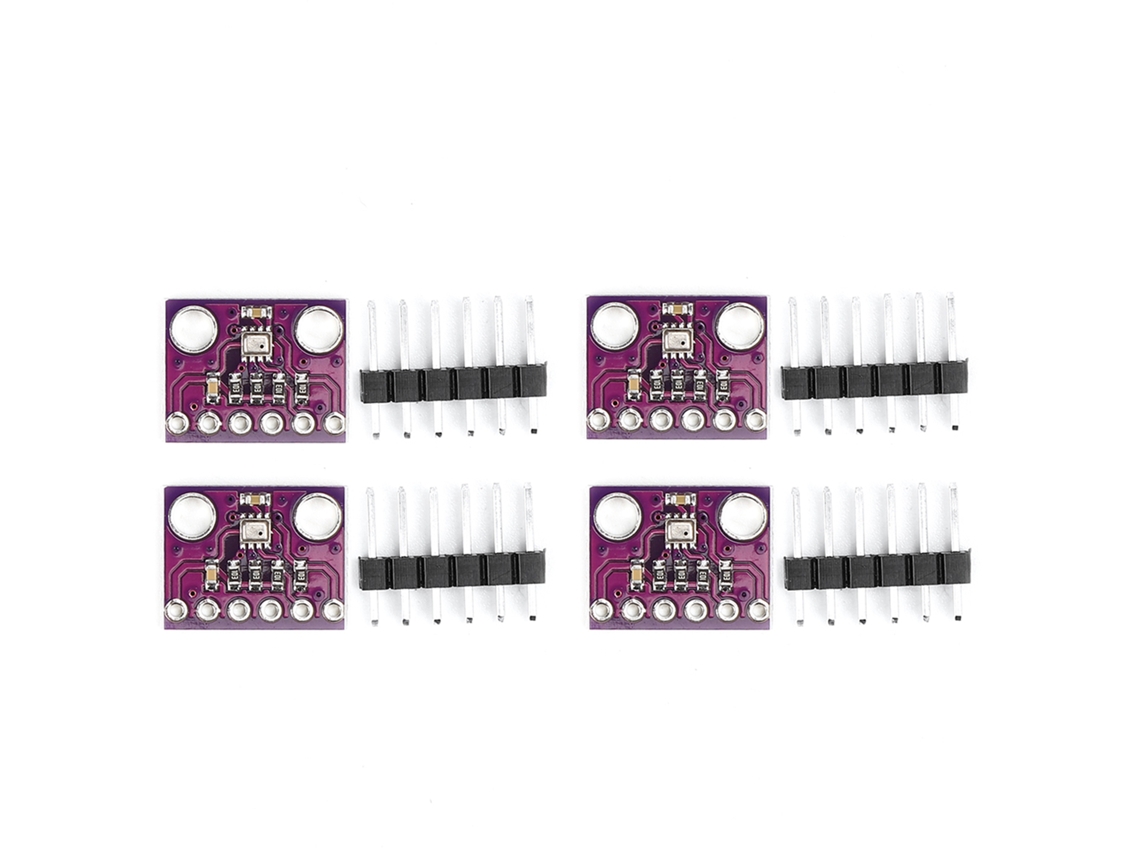 Sensor de Pressão Atmosférica Gy Bmp280 3.3 Módulo de 4 Peças Cartão Sintético