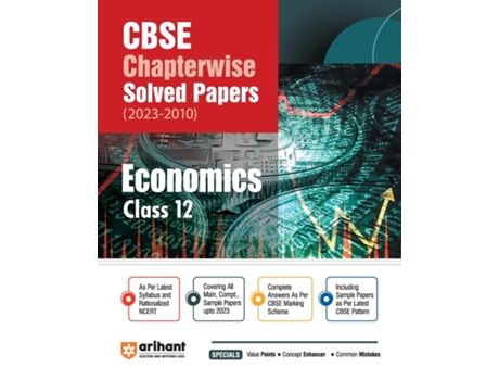 Livro CBSE CHAPTERWISE SOLVED PAPER ECONOMICS CLASS 12th de Apeksha Agiwal (Inglês)