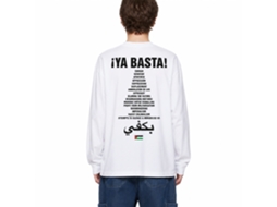 Camiseta Rockinstone End Genocide Katharine Hamnett Mary's Well Estilo de Designer Exclusivo