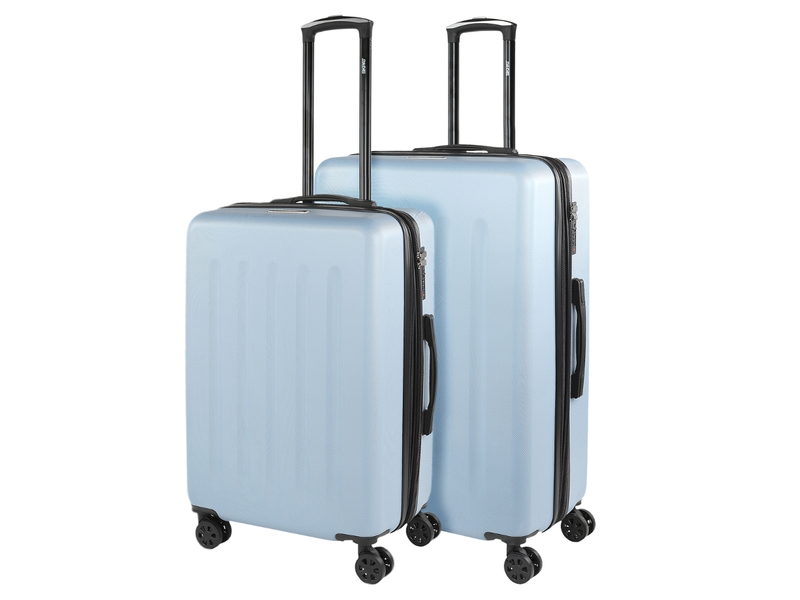 Conjunto de Malas Rígidas SKPAT Lisbon Azul-Celeste Abs 50X74X30 Cm 97L