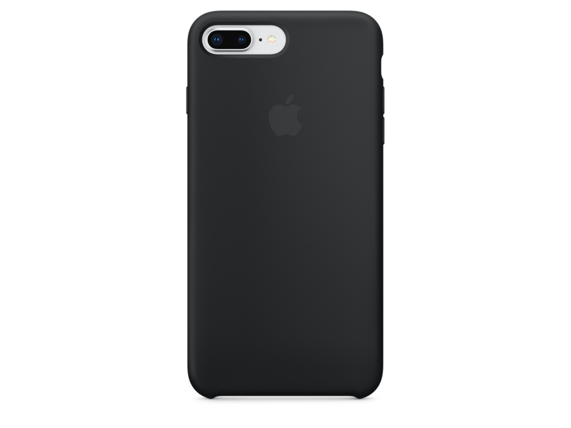 Capa APPLE iPhone 7 Plus, 8 Plus Silicone Preto