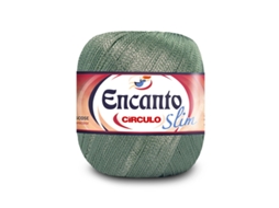 Fio De Crochet Circulo Encanto Slim 100g Eucalipto 5745