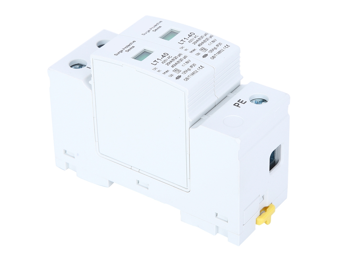 Módulo De Proteção Contra Surtos White Arc 2p Lt140 40ka Antichuva Aparatos Modulares