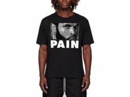Rockinstone Rocky Movie Clubber Pain Black Adult T-shirt Size:l