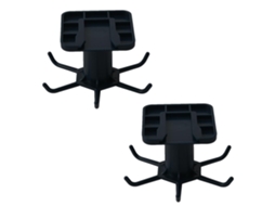 Ganchos Giratórios LAXISCREED Sem Furo Cozinha 2pcs