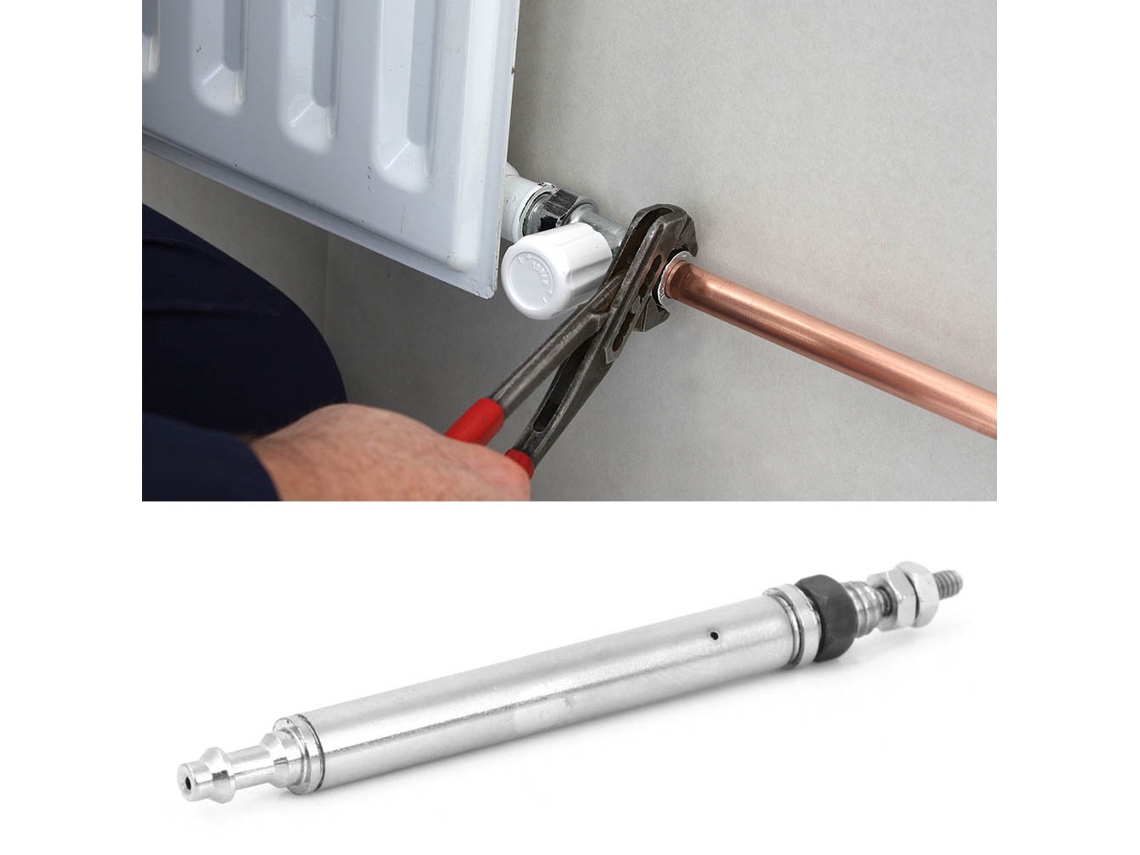 Cilindro Pneumático Mini De Ação Simples Aço Inox