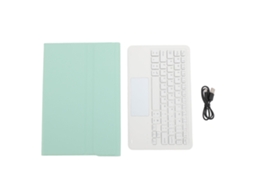 2026zentro-capa De Transporte Com Teclado Bluetooth Sem Fio Detachável Iluminado Para Xiaomi Mi Pad 5 5 Pro 11 Polegadas Verde Claro