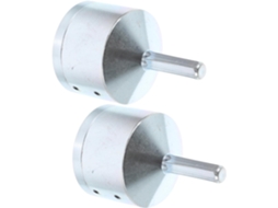 Escova De Limpeza Tubos Metal Para Rápida Interiores, 2 Peças, Aço, Para Trabalhos De Encanamento E Hvac