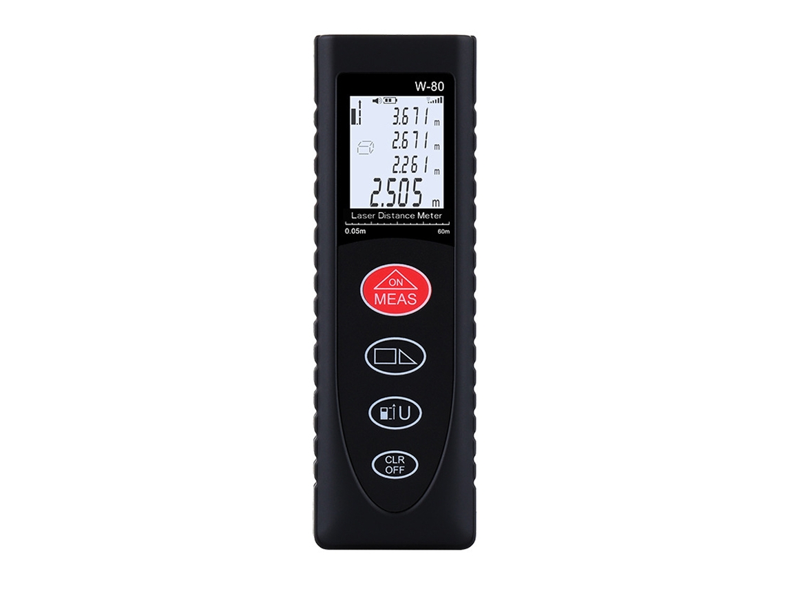 Medidor W 60 Preto Alta Precisão