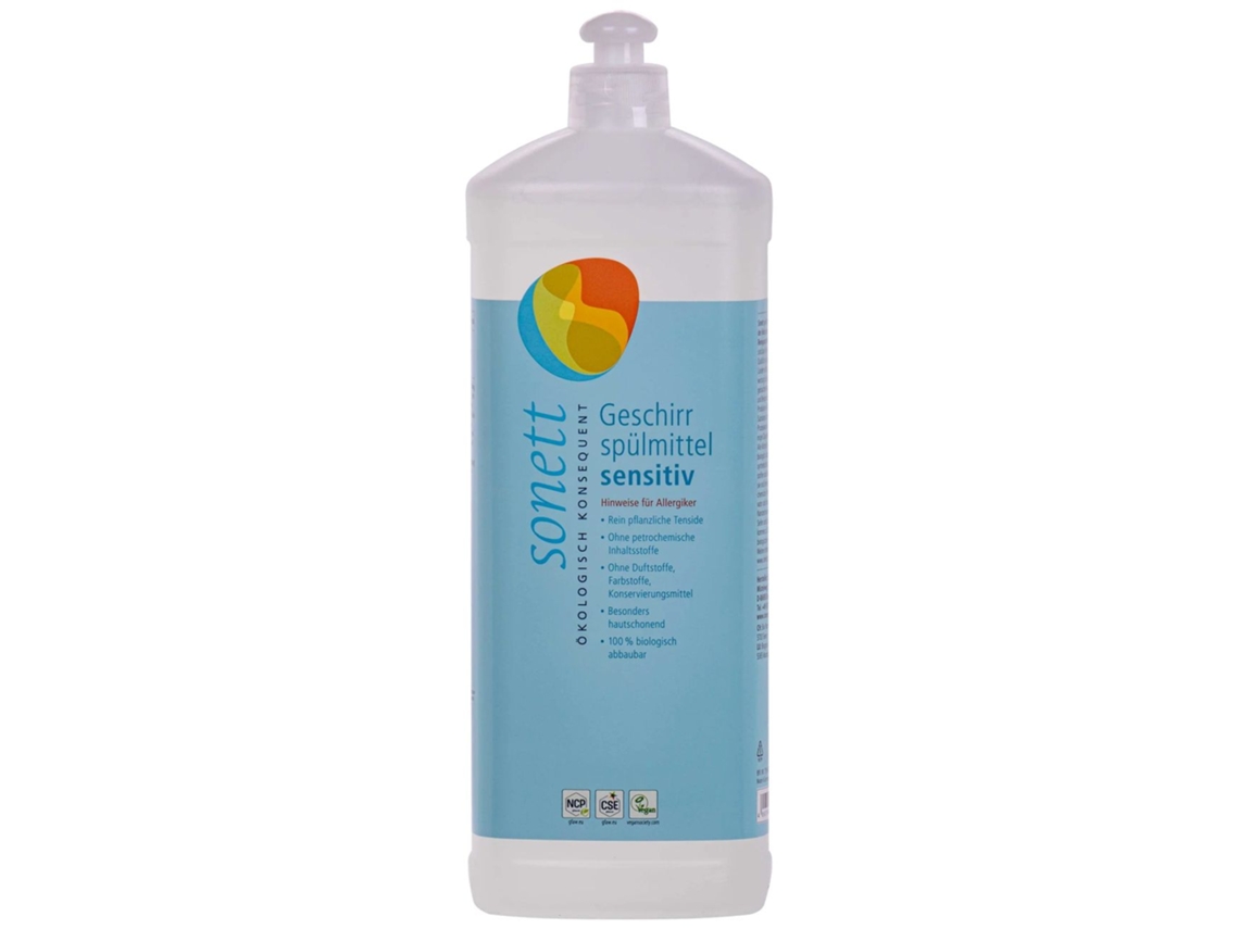 Detergente Loiça, SONETT Sensitiv 1 Litro, Detergente Suave