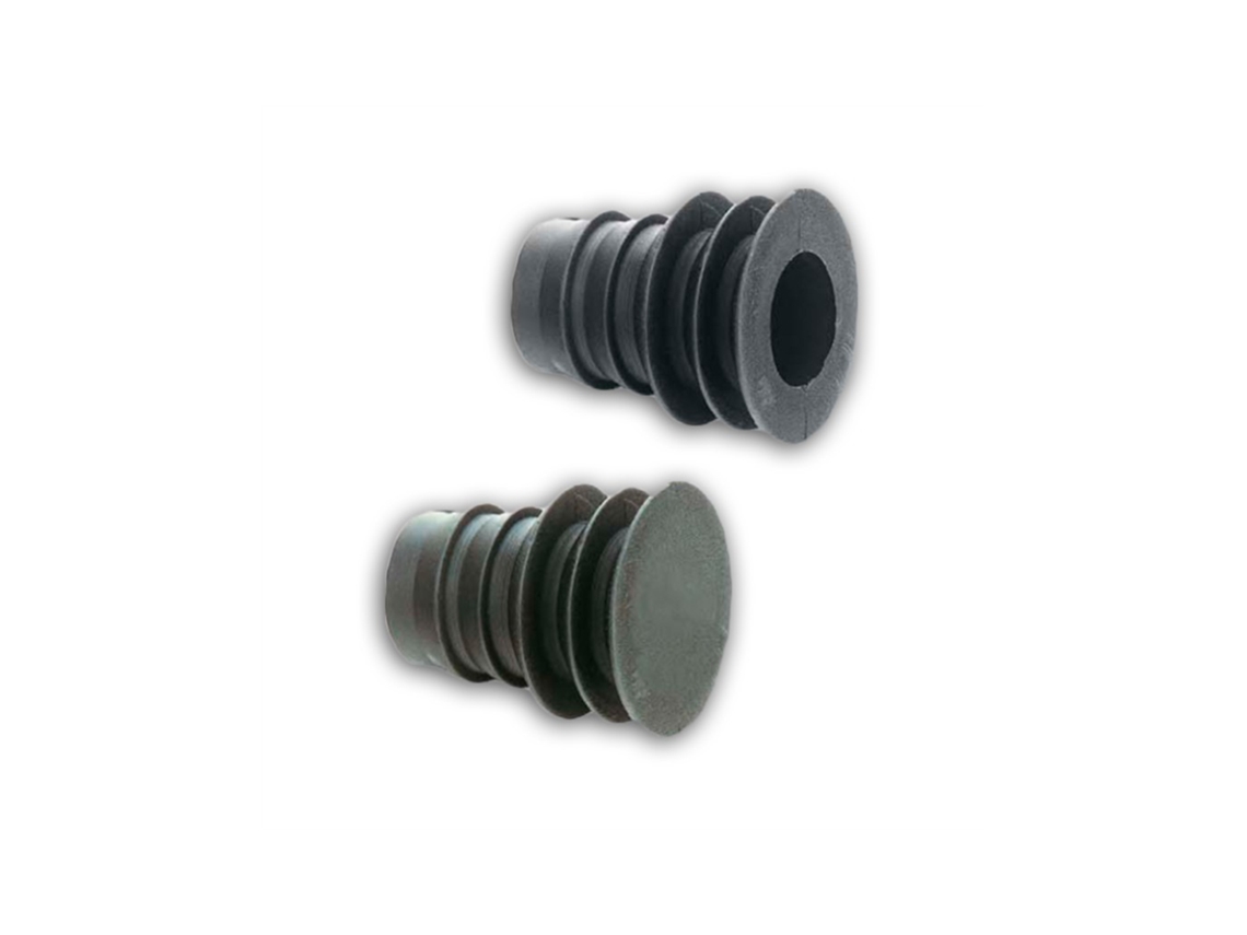 Jardin202 - Tapónes Para Manguera De Riego, 16 Mm, Negro - 12/14/16 75 Unidades | 75 Unidades ()