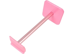 Support De Casque Pour Casque Audio De Table En Abs Rose Design Antidérapant Et Écouteurs Style Simple Et
