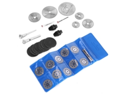 Kit com 34 lâminas de serra HHS para serra circular, diamantadas com resina, ferramentas de corte e ferramentas elétricas.