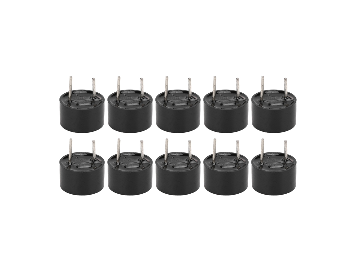 10 Peças Zumbador Ativo Eletromagnético 3v, Alarme Beeper 9x6mm