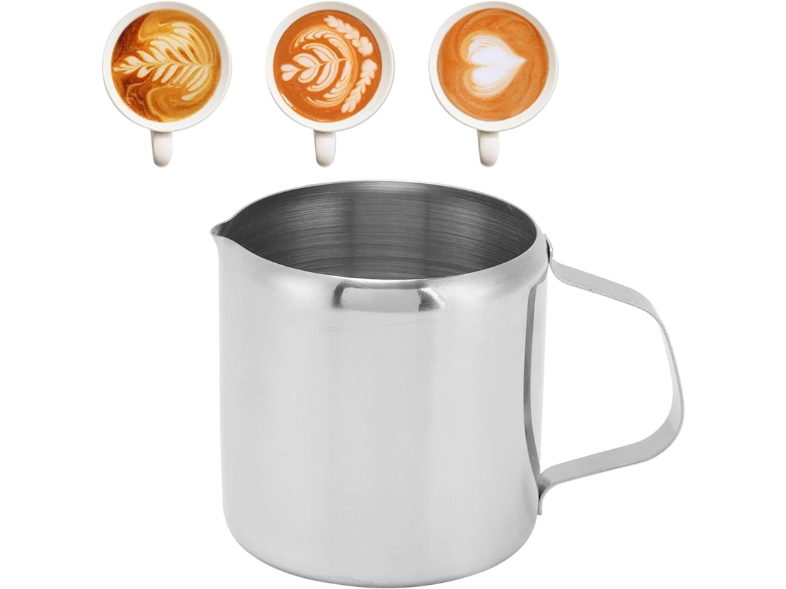 Espumador De Leite De 150 Ml, Espumador De Leite Em Aço Inoxidável 304 Para Cappuccino