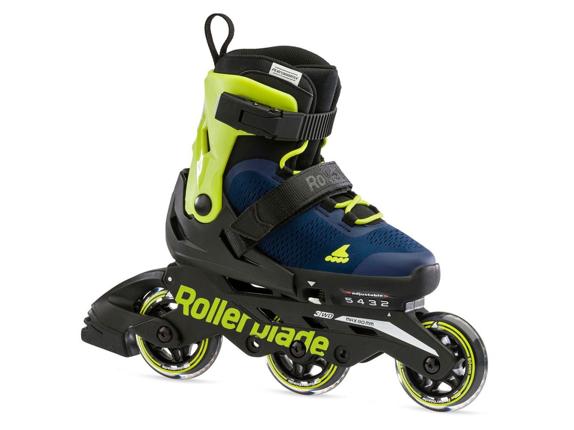 Patina em Linha Junior Microblade 3Wd Azul Eu 28Rollerblade