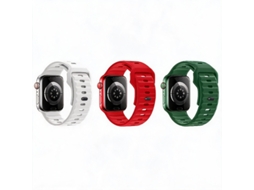 3 Pcs Bracelete Para Apple Watch 42/44/45/46/49mm Cuich
