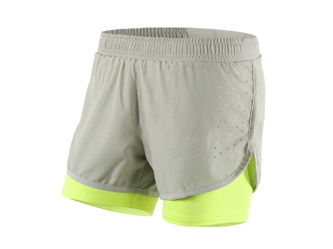 2026rebe-pantalones Cortos De Running Para Mujer 2 En 1 Secado Rápido Transpirable Con Forro Largo Para Entrenamiento Y Ciclismo